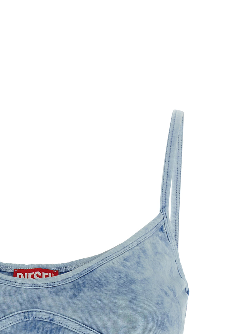 Haut en coton bleu Diesel