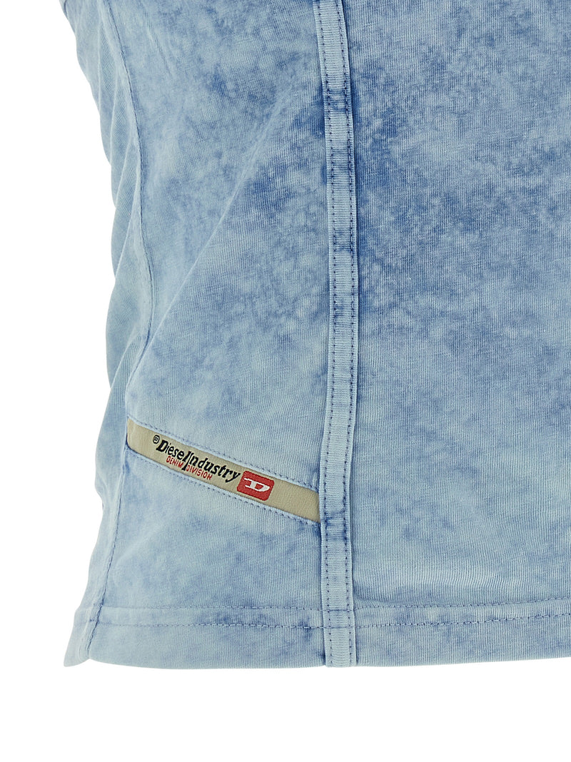 Haut en coton bleu Diesel