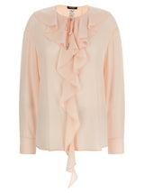 Chemisier en soie multicolore Max Mara