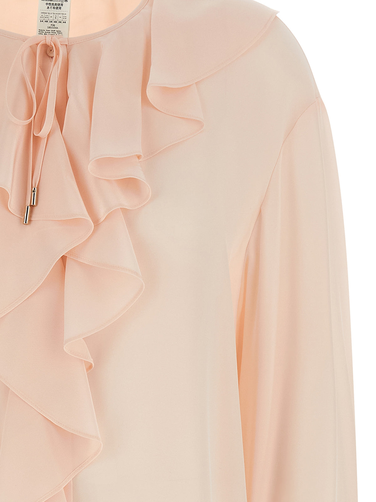 Chemisier en soie multicolore Max Mara