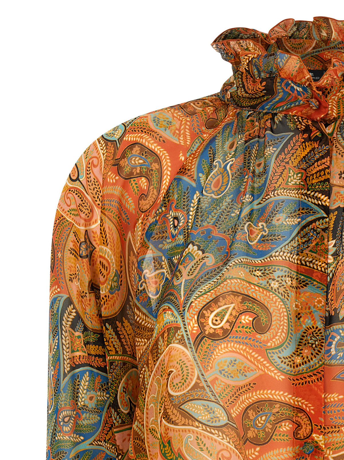Chemisier en soie multicolore Etro