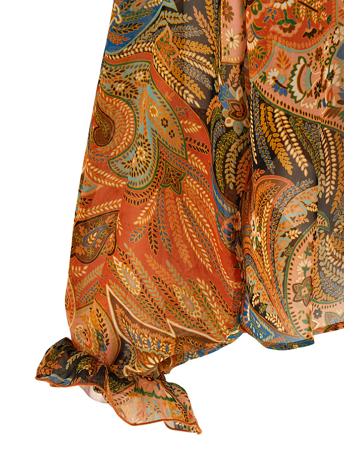 Chemisier en soie multicolore Etro