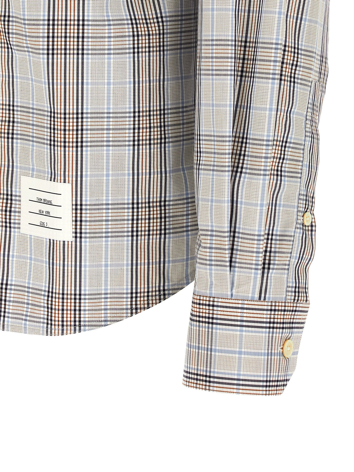 Thom Browne Multicolor Cotton Blouse - Oversized RWB Shirt