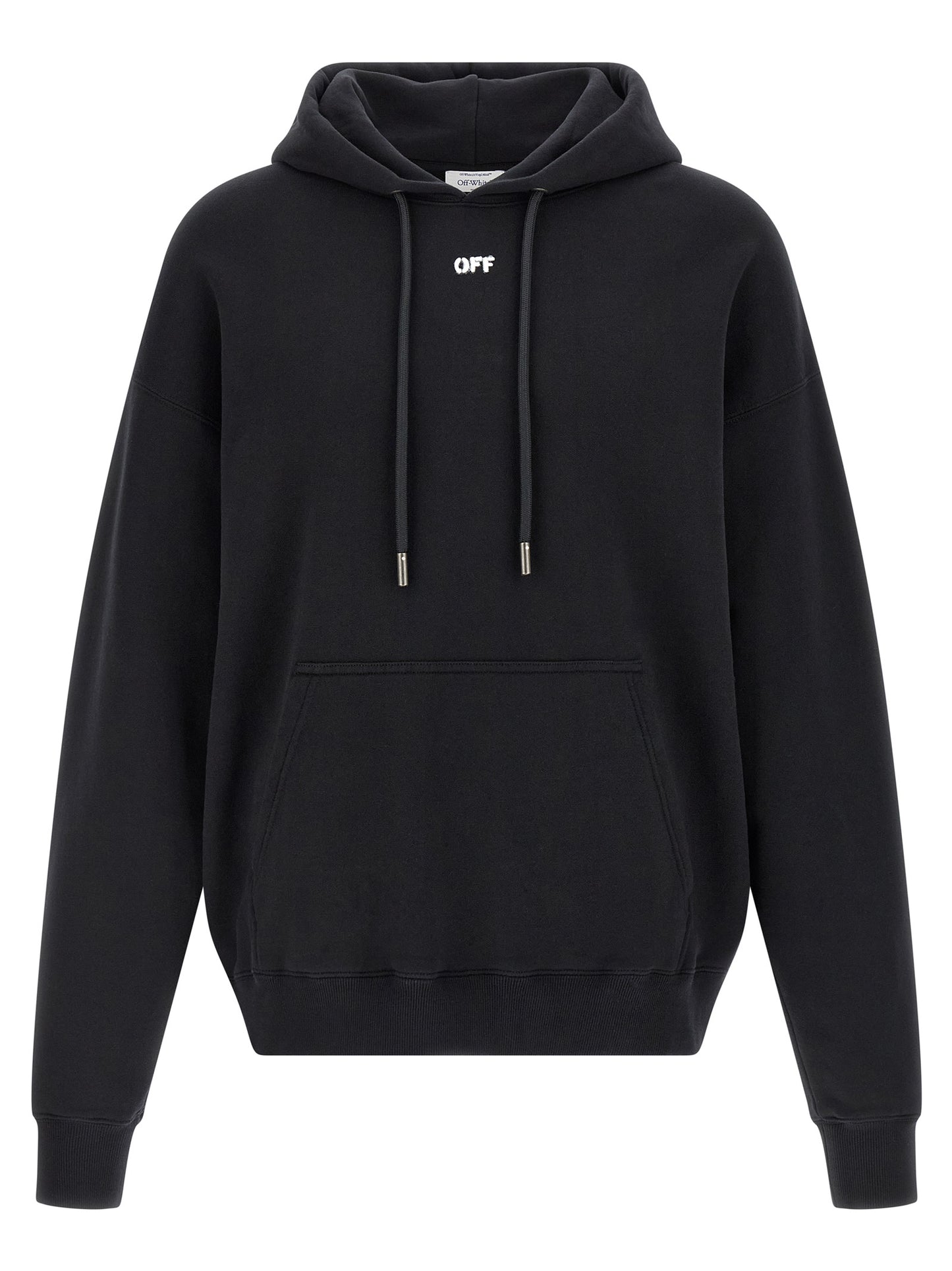 Off-White Black Cotton Sweatshirt