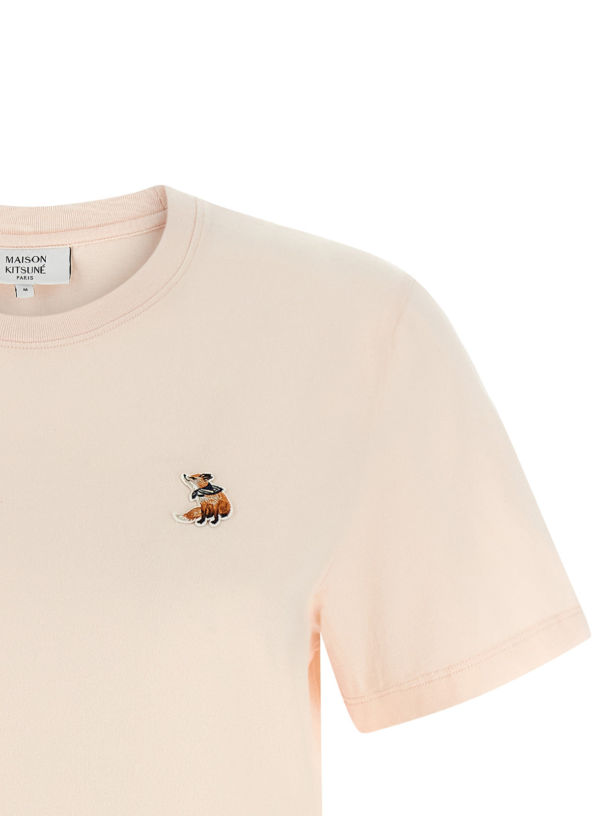 T-shirt Maison Kitsuné en Coton Biologique Multicolore
