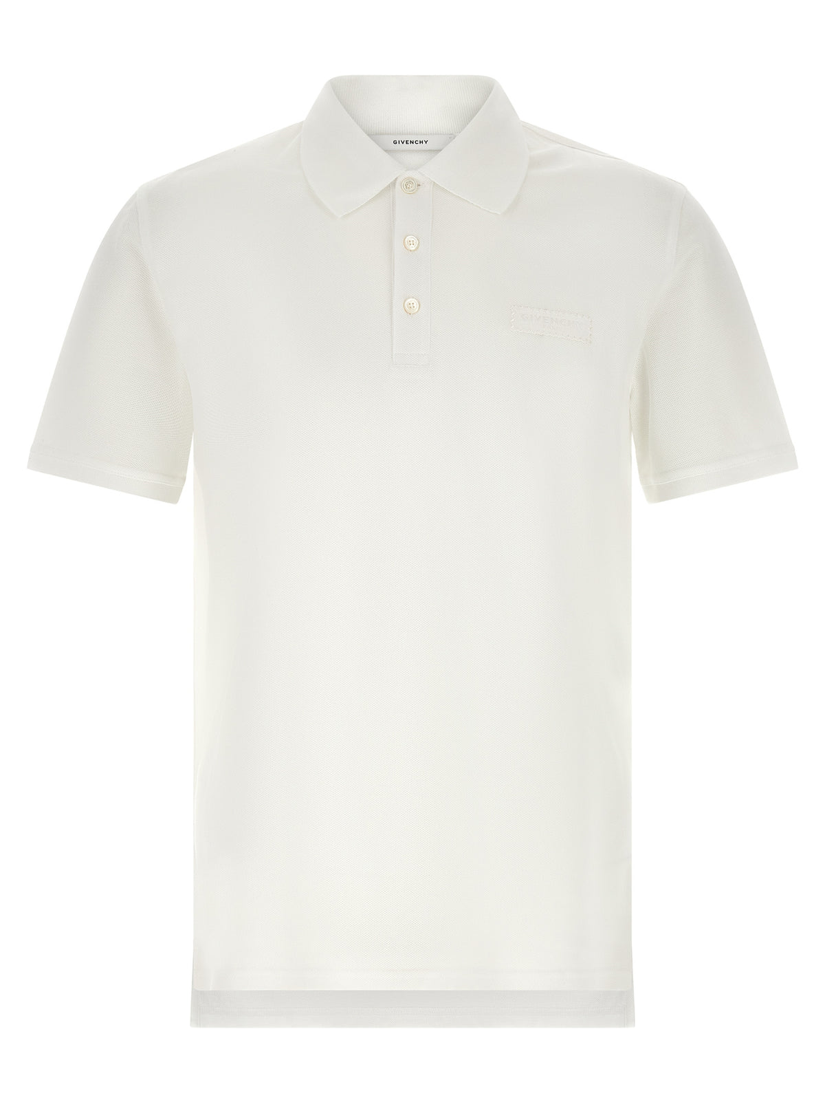Polo Givenchy en coton blanc