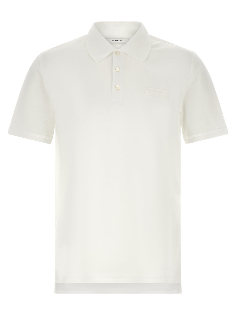 Polo Givenchy en coton blanc