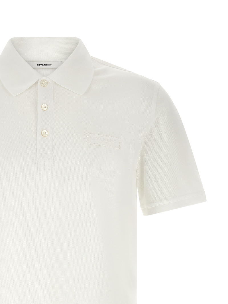 Polo Givenchy en coton blanc