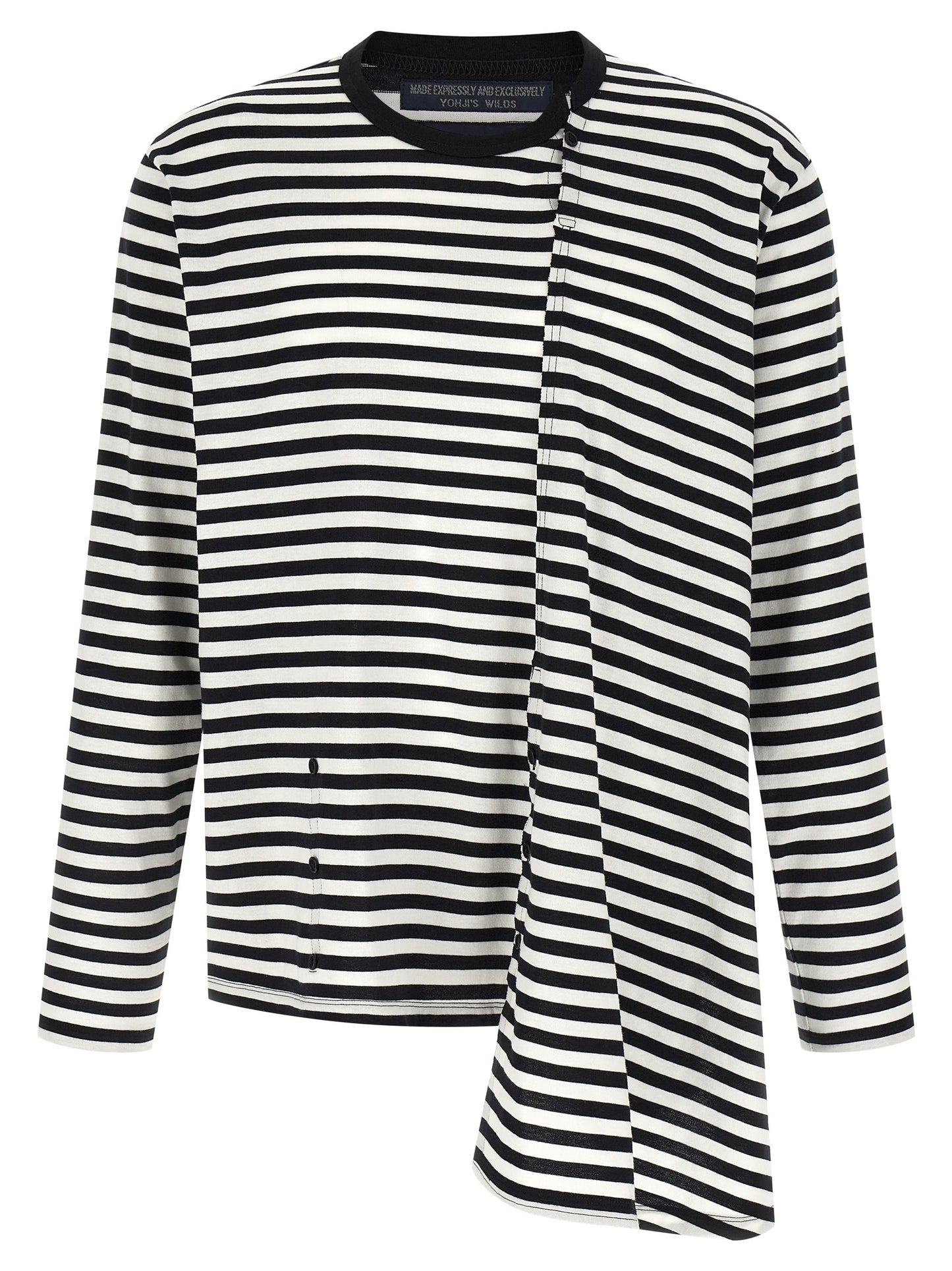 Yohji Yamamoto Bicolor Cotton Cardigan