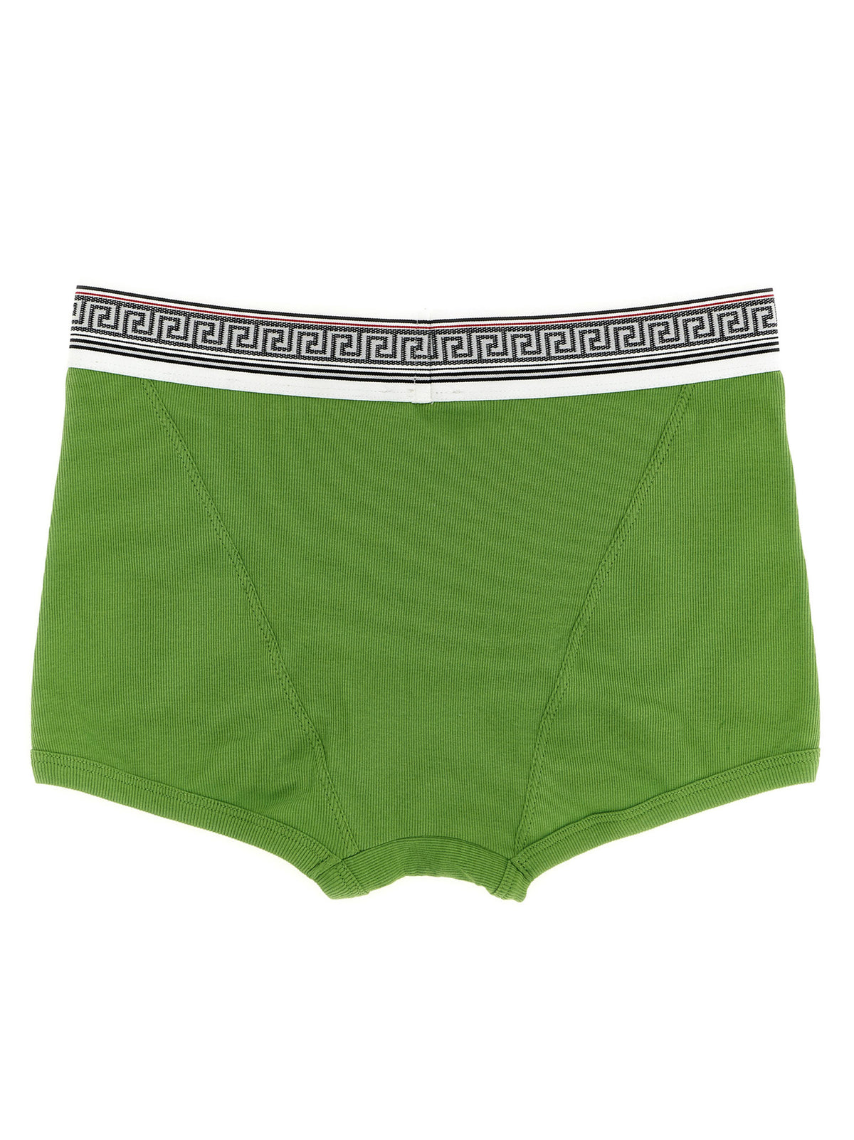 Slip bicolore en coton Versace