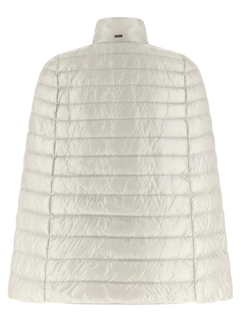 Veste longue Herno en polyamide gris