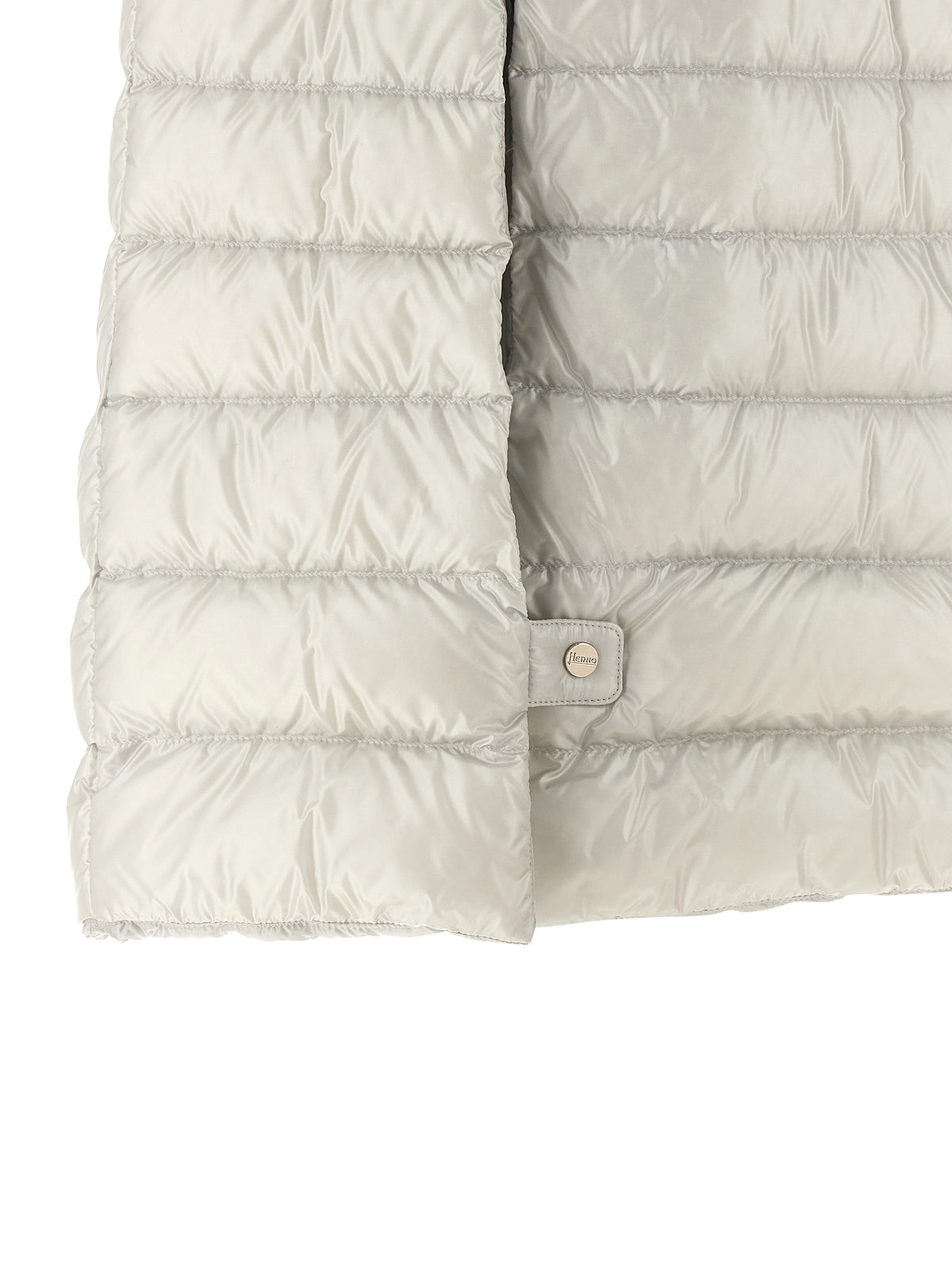 Veste longue Herno en polyamide gris