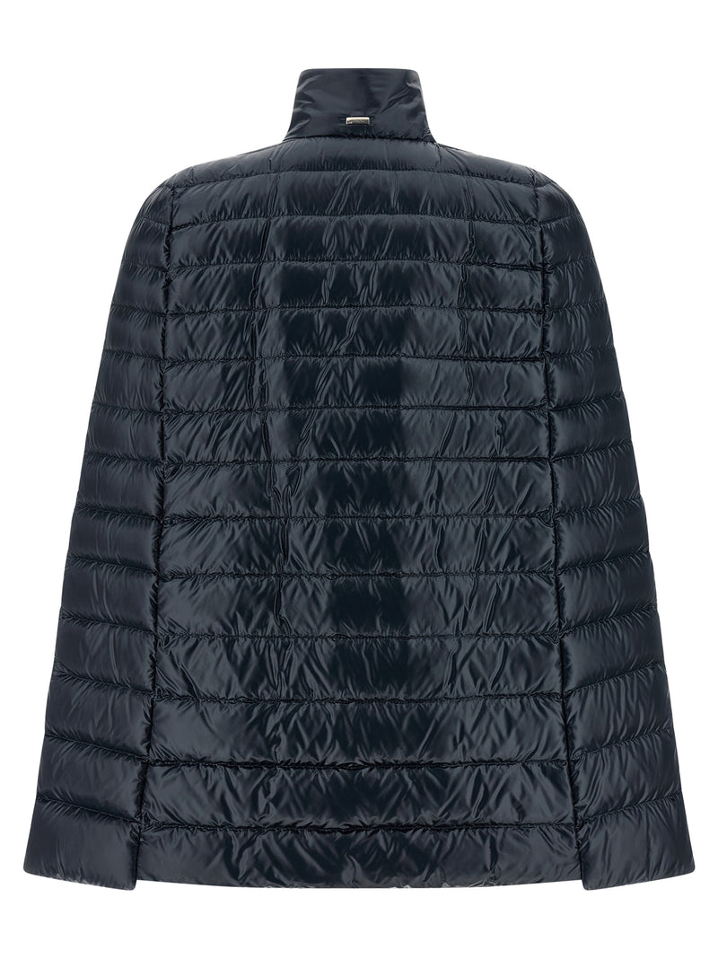 Manteau Herno bleu en polyamide