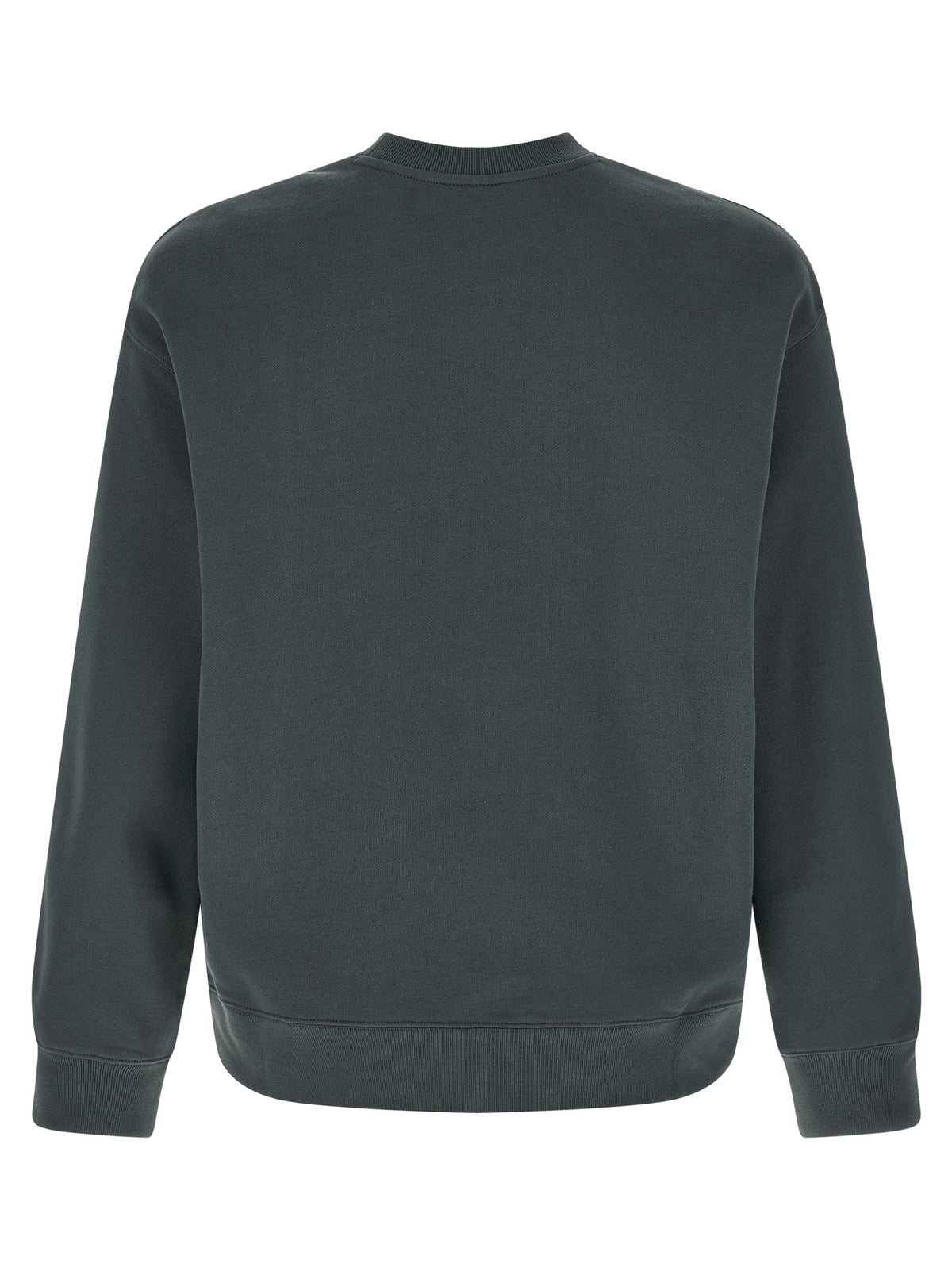 Sweat-shirt Maison Kitsuné en coton biologique bleu
