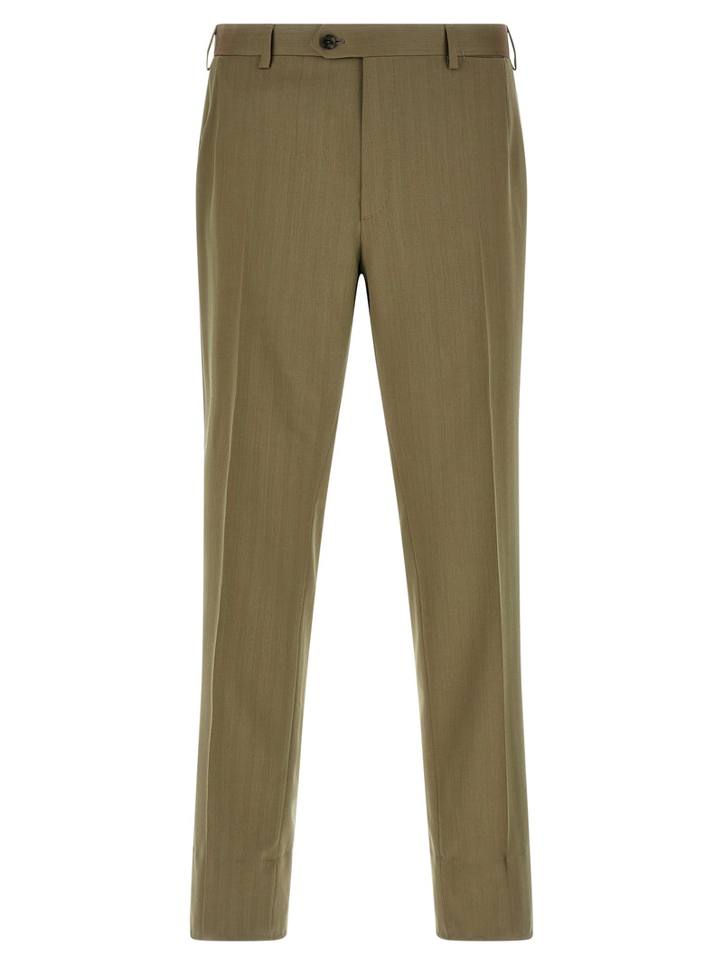 Costume deux-pièces en laine bicolore Brioni