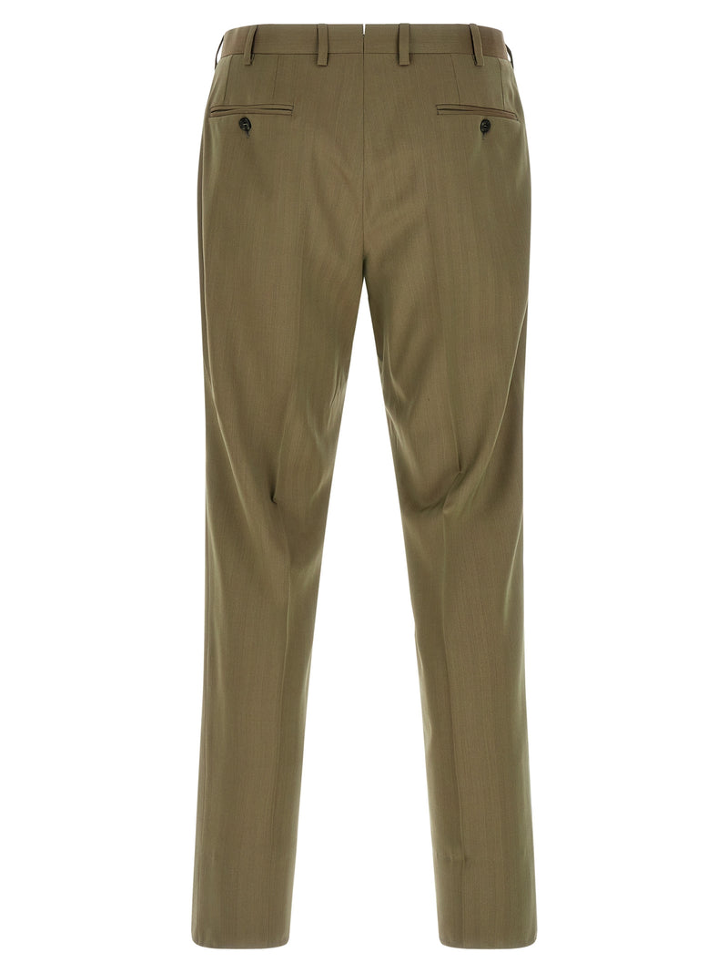 Costume deux-pièces en laine bicolore Brioni
