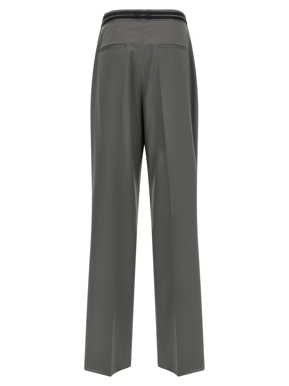 Armarium Gray Virgin Wool Dress Pants
