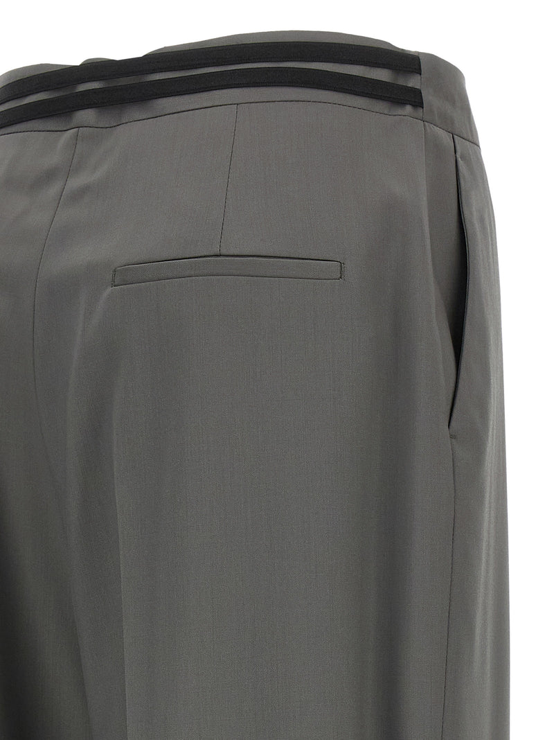 Armarium Juno Gray Virgin Wool Dress Pants for Women