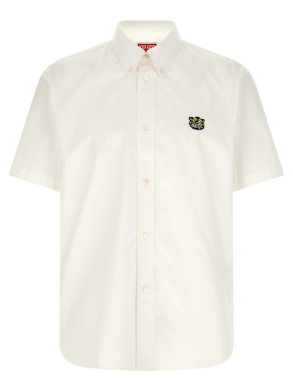 Kenzo White Cotton Blouse