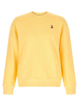 Sweat-shirt bicolore en coton biologique Maison Kitsuné