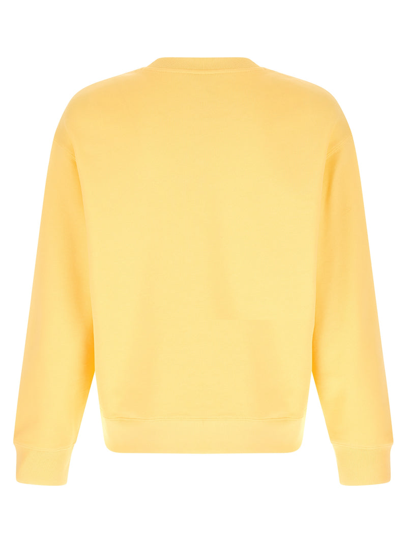 Sweat-shirt bicolore en coton biologique Maison Kitsuné