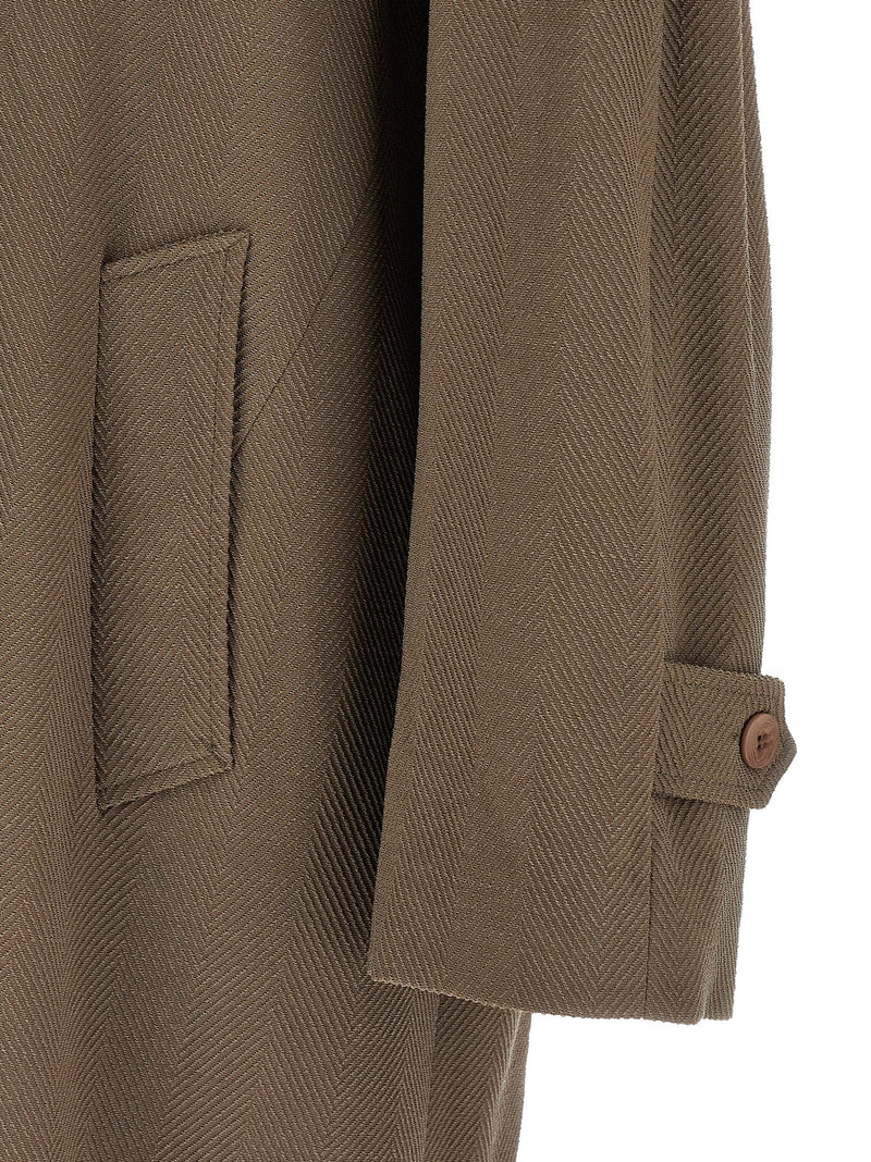 Manteau Magliano en Laine Vierge Beige