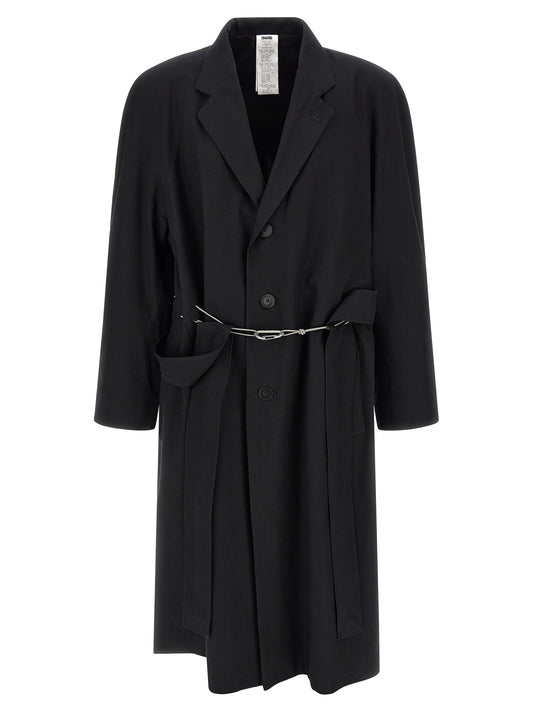 Magliano Black Cotton Coat