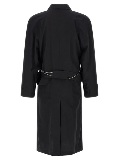 Magliano Black Cotton Coat