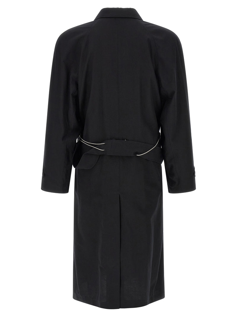 Magliano Black Cotton Coat