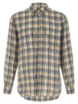 Chemisier en lin multicolore Dsquared²