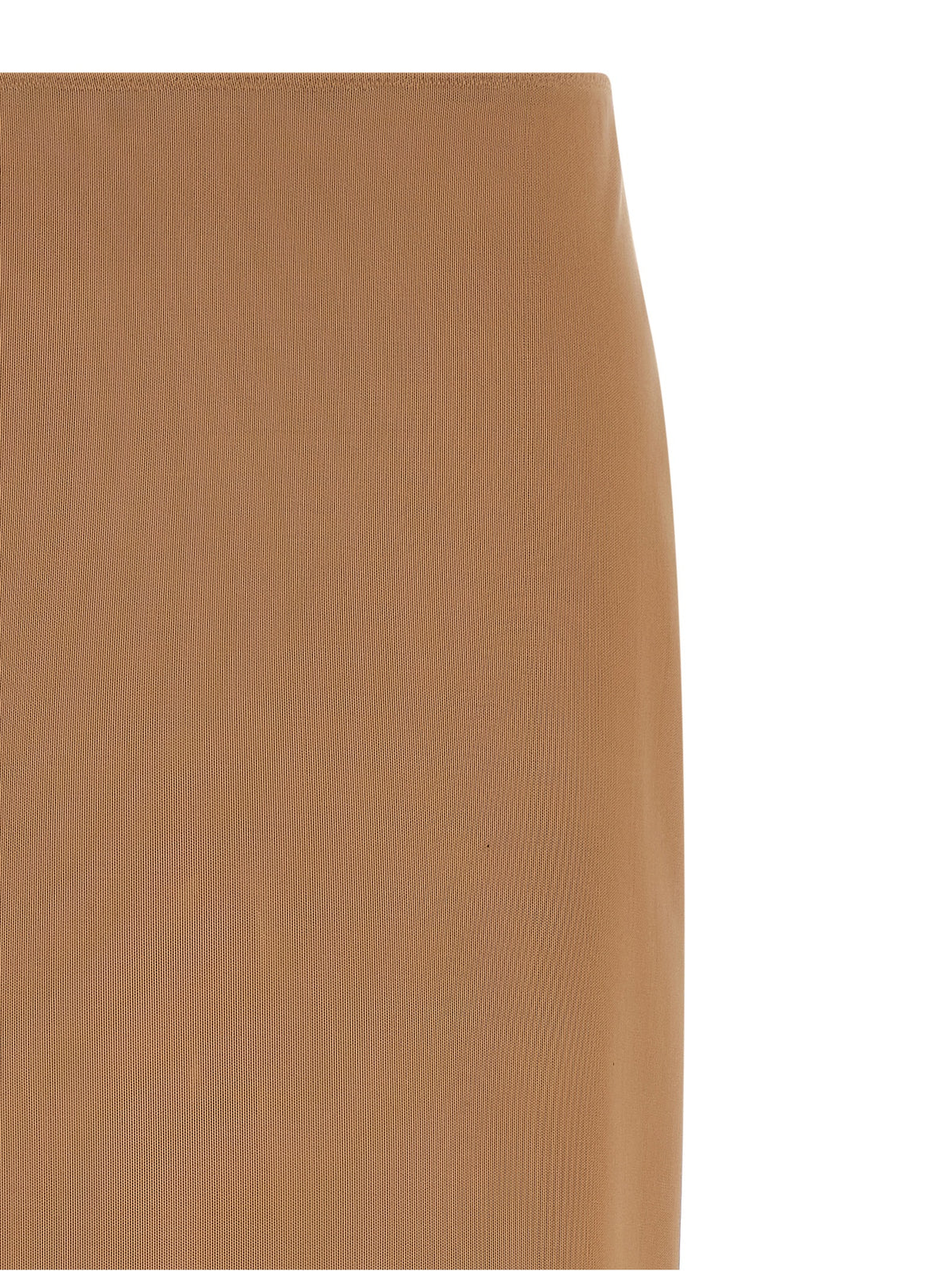 Jupe midi Armarium beige en polyamide