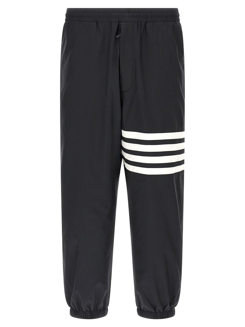 Pantalon de jogging en polyamide bleu Thom Browne