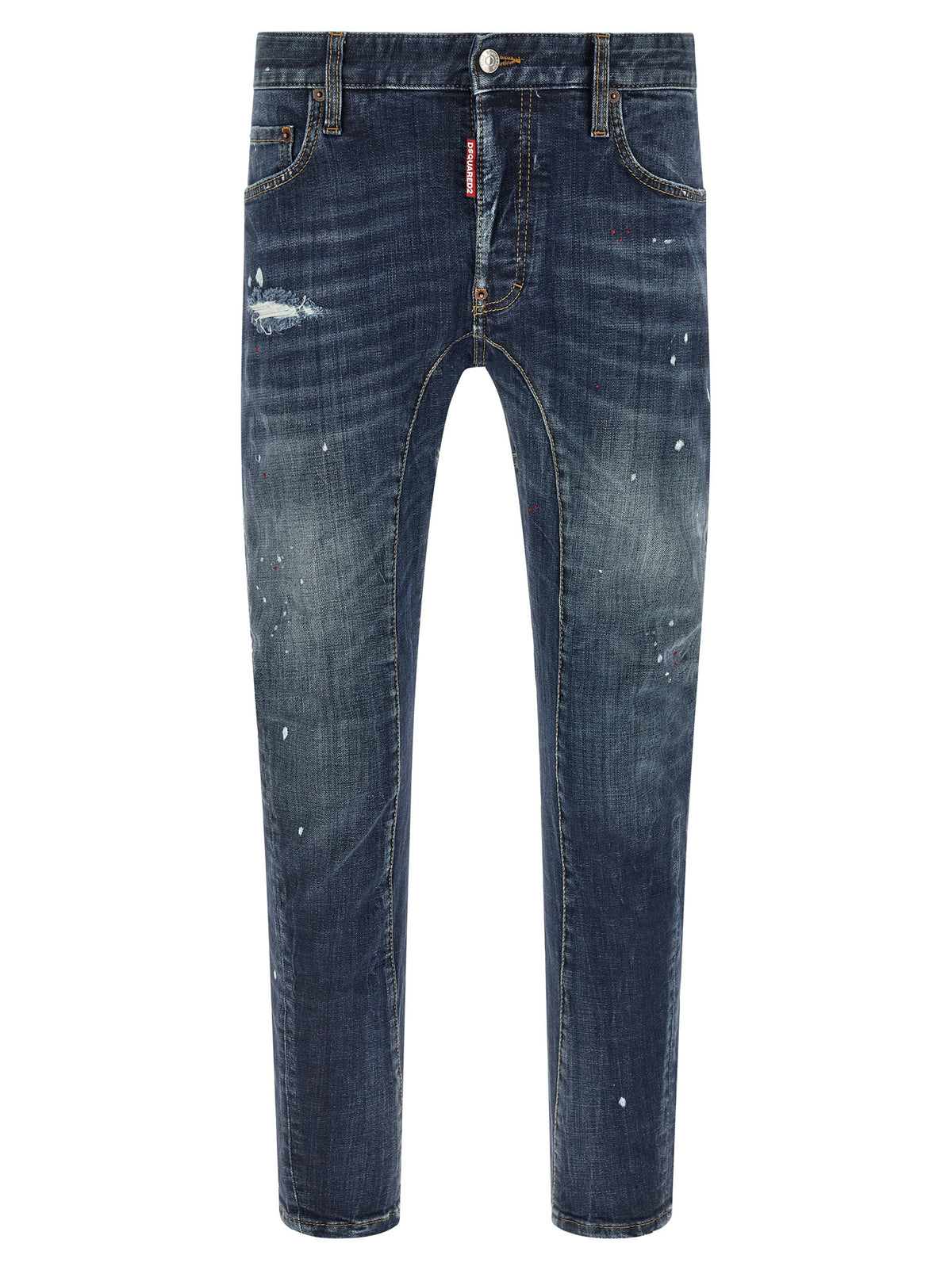 Dsquared² Jean en jean de coton bleu