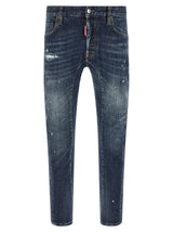 Dsquared² Jean en jean de coton bleu