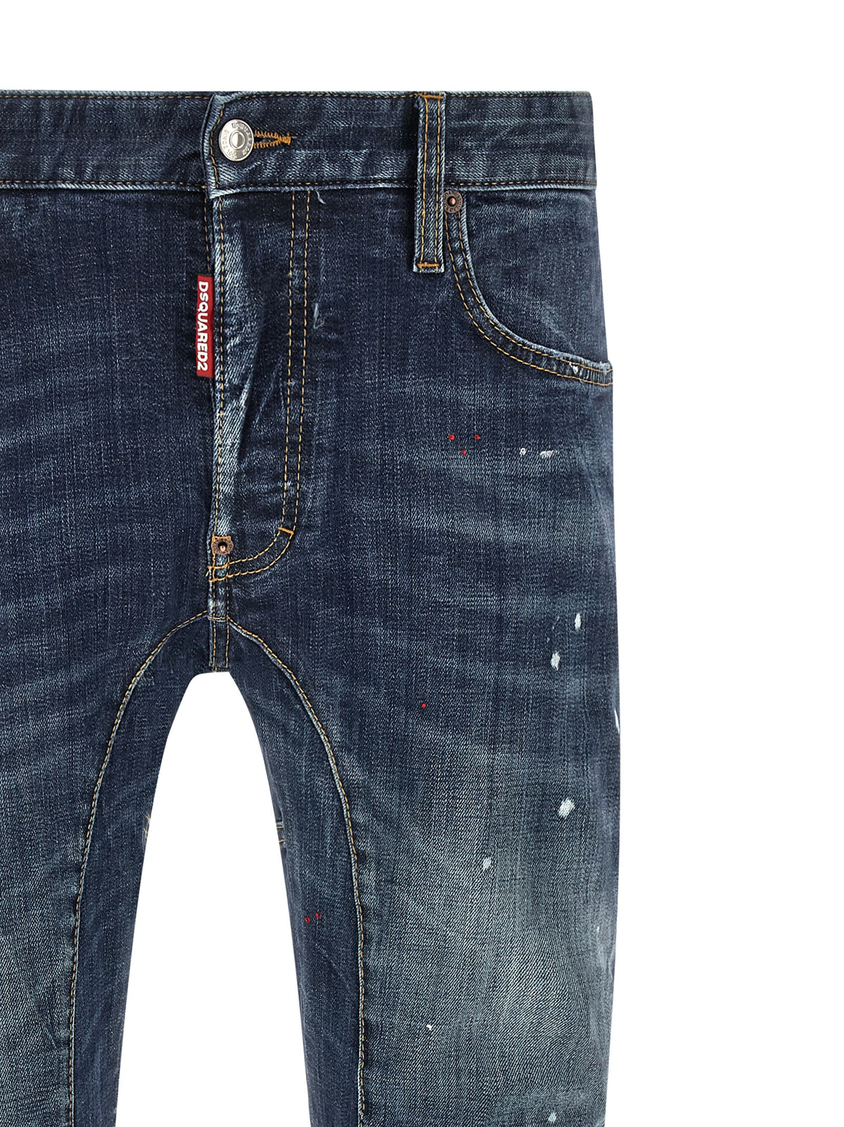 Dsquared² Jean en jean de coton bleu