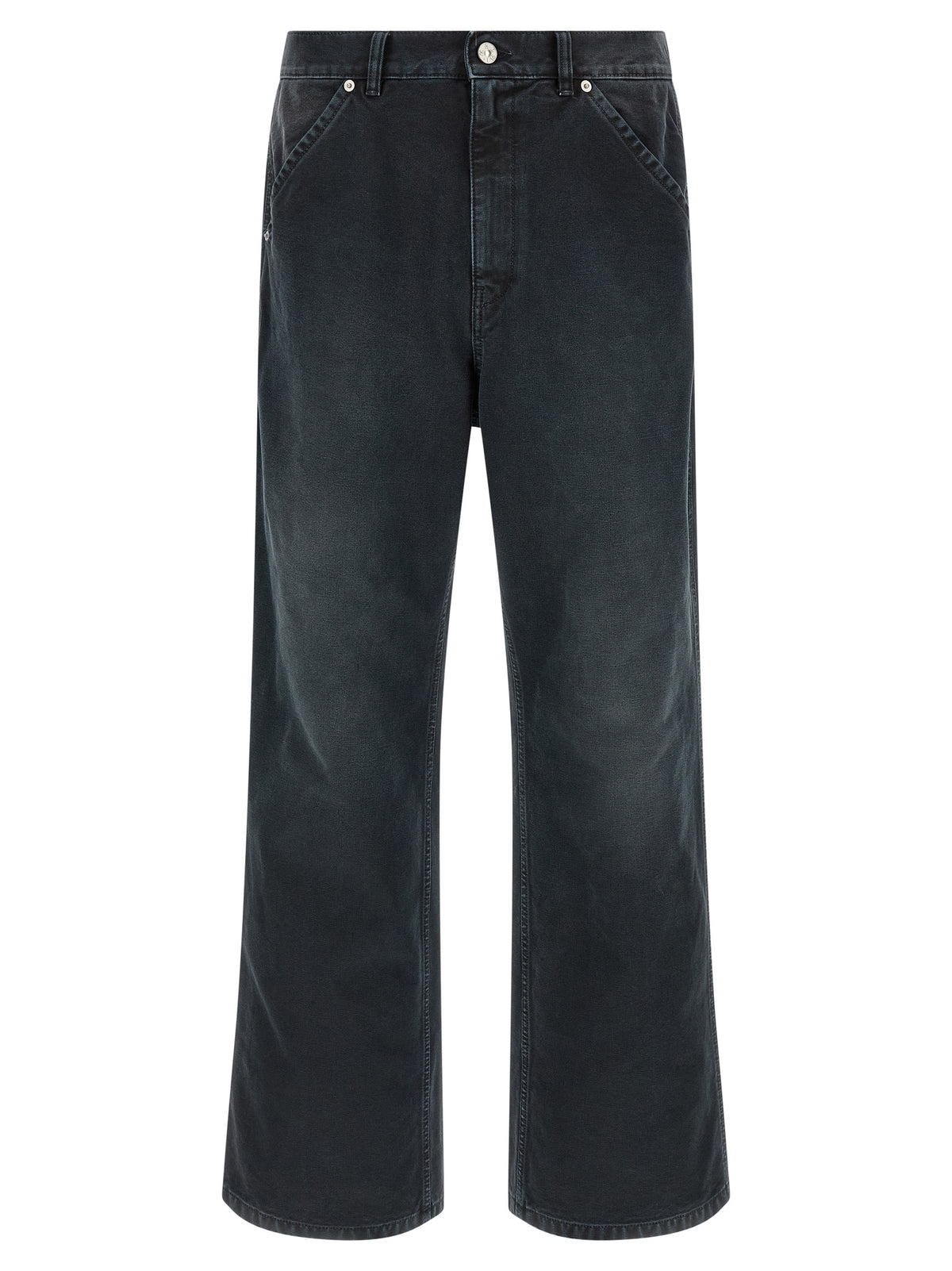 Jean en jean de coton noir Marni