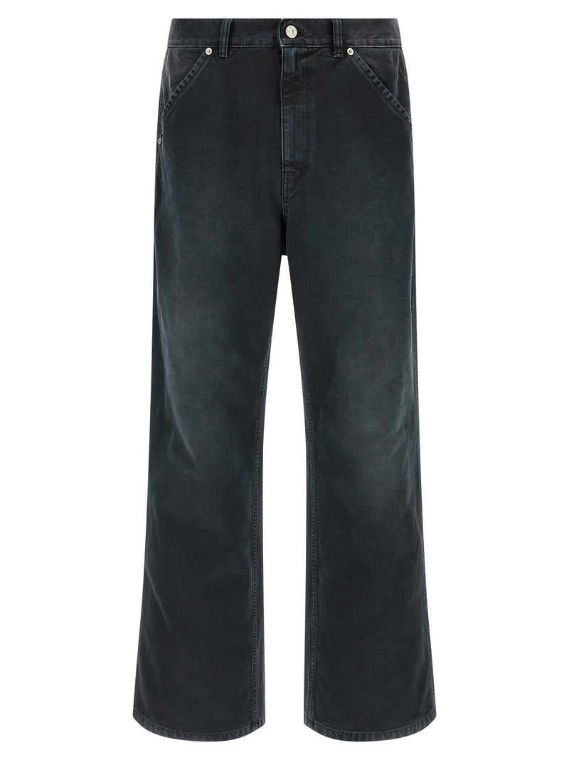 Jean en jean de coton noir Marni