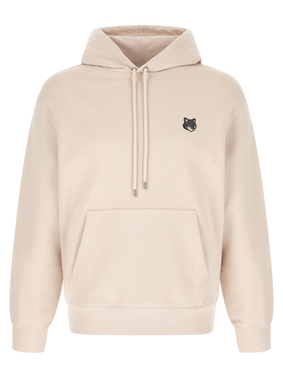 Maison Kitsuné Beige Cotton Sweatshirt - Iconic Style and Comfort