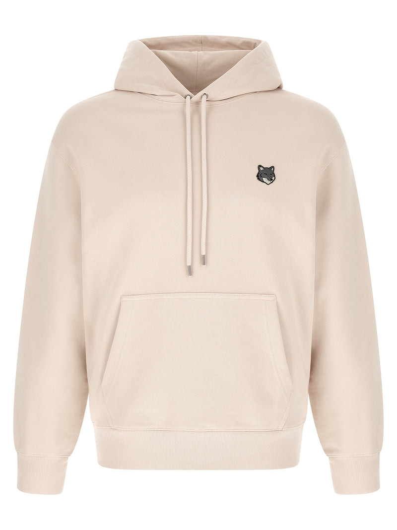 Maison Kitsuné Beige Cotton Sweatshirt - Stylish & Comfortable