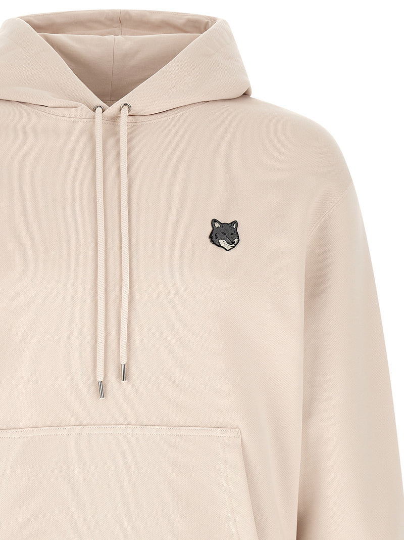 Maison Kitsuné Beige Cotton Sweatshirt - Stylish & Comfortable
