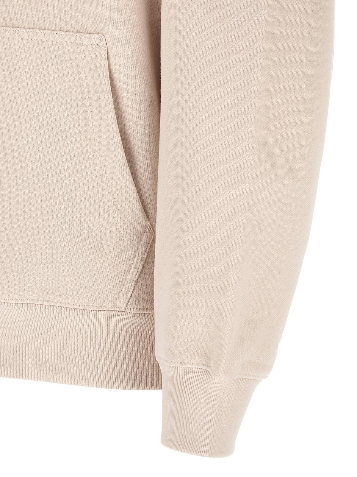 Maison Kitsuné Beige Cotton Sweatshirt - Iconic Style and Comfort