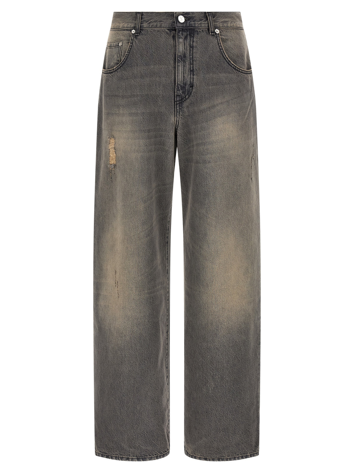 SÉFR Black Cotton Jeans Denim
