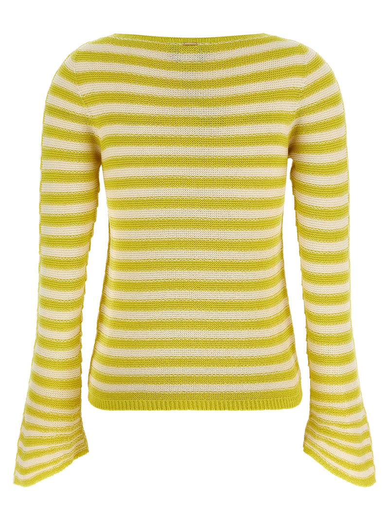 Twinset Bicolor Cotton Cardigan - Chic and Stylish