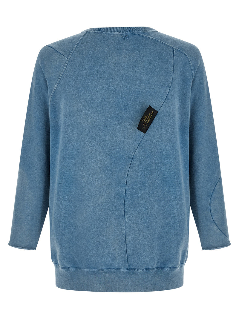 Undercover UC1F4808-1 Blue Cotton Sweatshirt