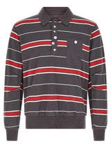 Undercover Gray Cotton Polo Shirt
