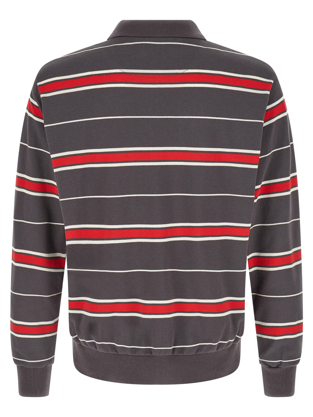Undercover Gray Cotton Polo Shirt