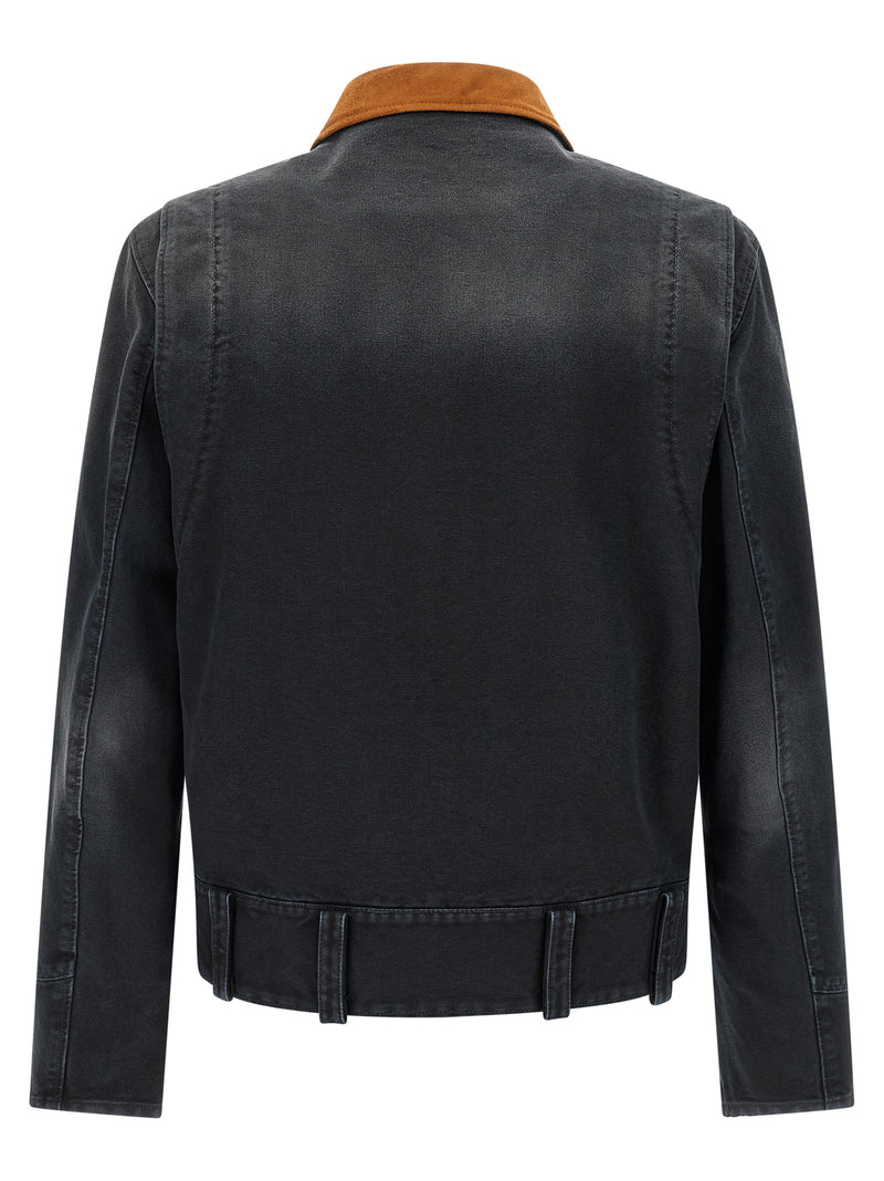 Marni Gray Cotton Denim Jacket - Effortless Chic