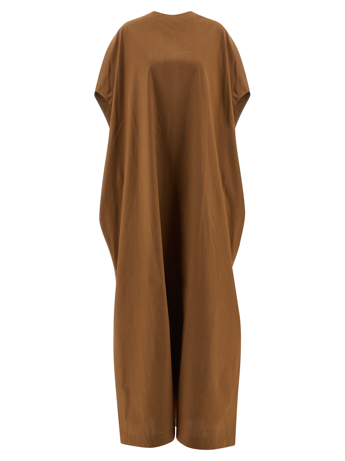 Robe longue Armarium en coton marron