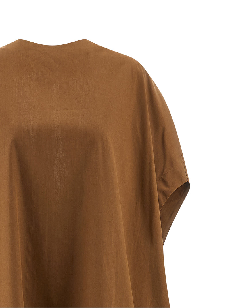 Armarium Brown Cotton Long Dress