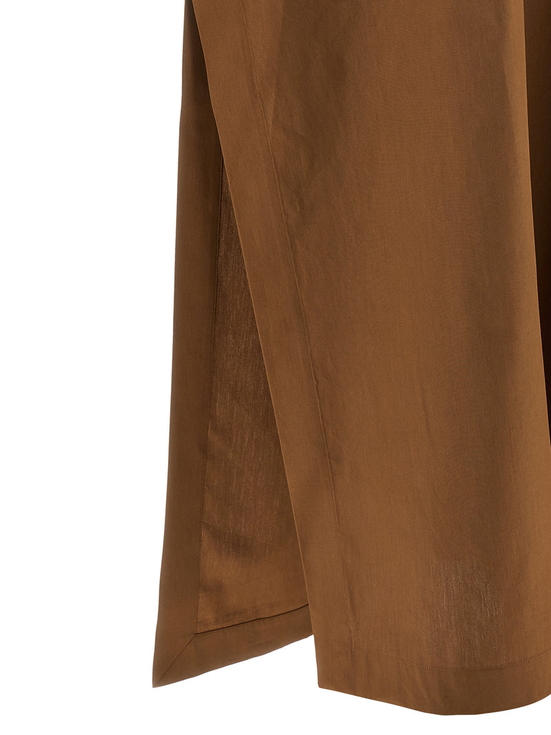 Armarium Brown Cotton Long Dress